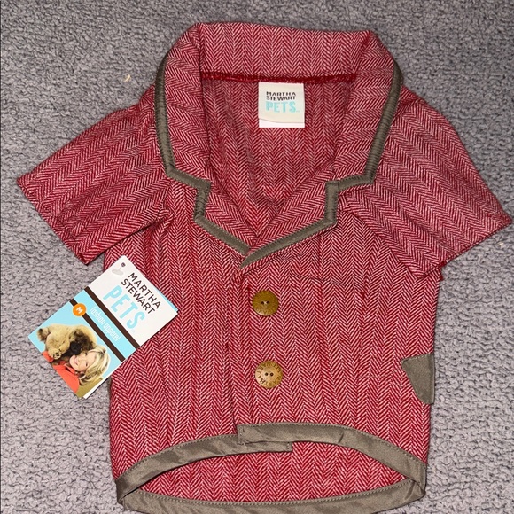 Martha Stewart Other - Martha Stewart Pets - Red Shirt - Medium